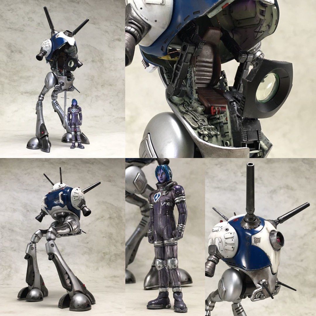 Macross 超時空要塞 1/72 tactical pod regult 日本改造 塗裝上色完成品 可配1/100 vf 1 hi ...