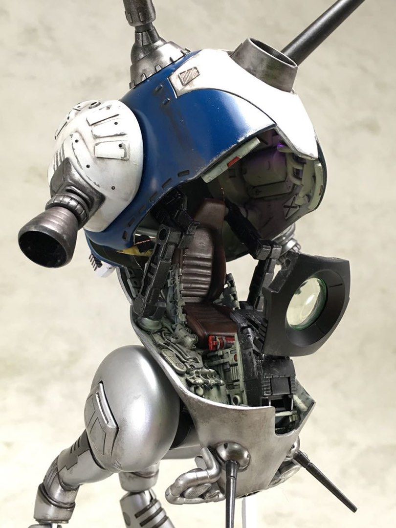 Macross 超時空要塞 1/72 tactical pod regult 日本改造 塗裝上色完成品 可配1/100 vf 1 hi ...