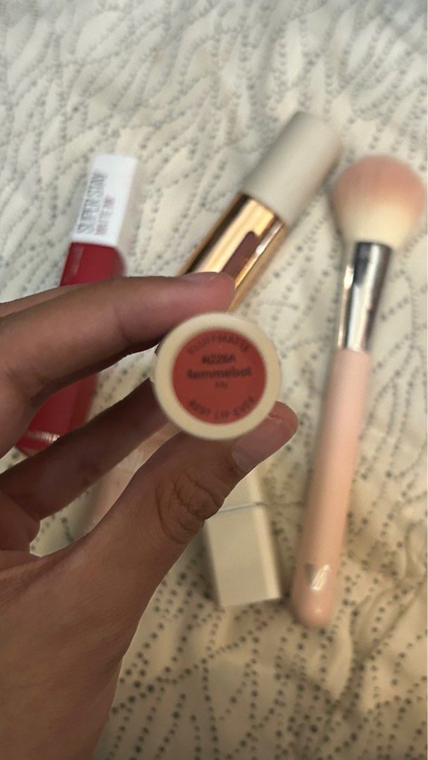 MAKEUP BUNDLE FOR SALE (Category: Makeup) located in Manila. Submitted by declutterbydiannee (Listing ID 1324458992, Image 2). Description: MAKE UP FOR SALE ‼️ - used it for swatching lang - not my shades/type negotiable.