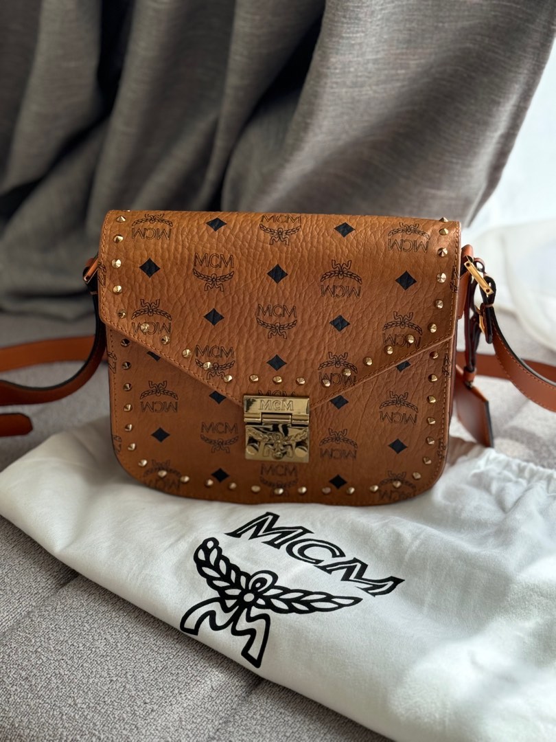 MCM Sling Bag Women s Fashion Bags Wallets Cross body Bags on Carousell