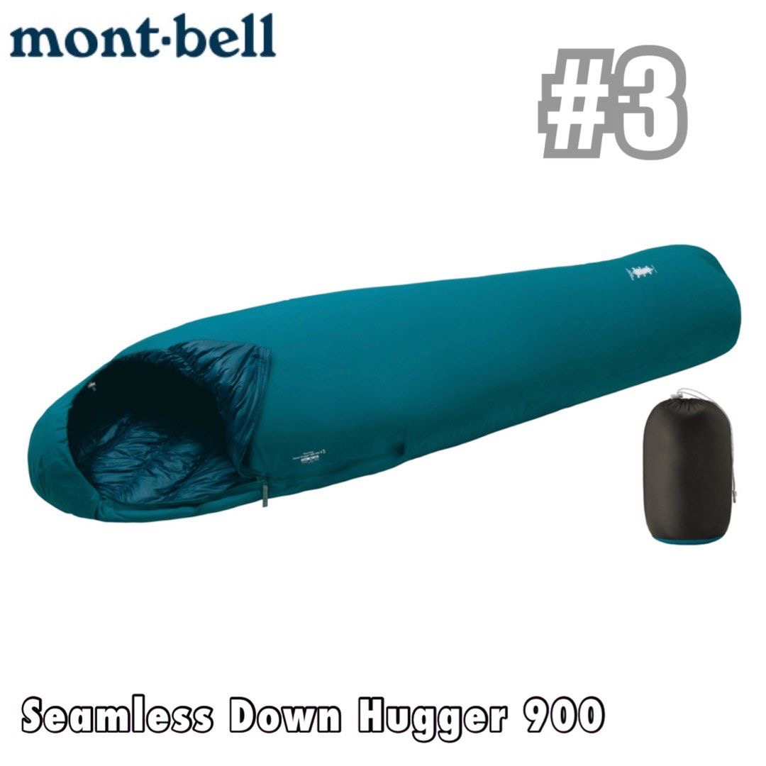 Montbell Seamless Down Hugger WR 900 #3 long 900FP 包順豐自取野外