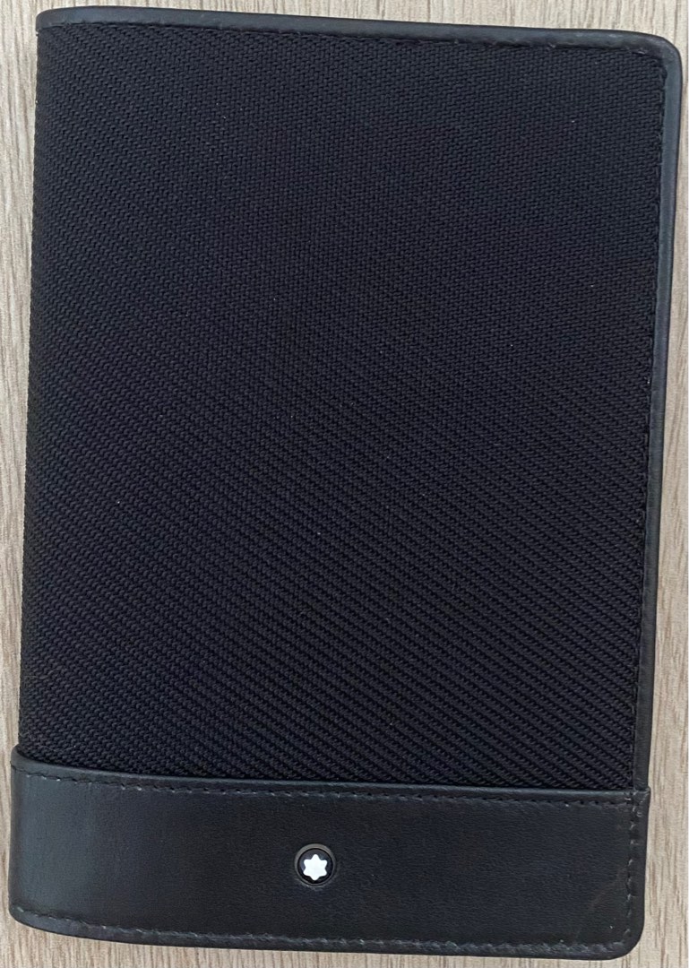Montblanc NightFlight Passport holder Black Hobbies Toys Stationery Craft Other Stationery Craft on Carousell