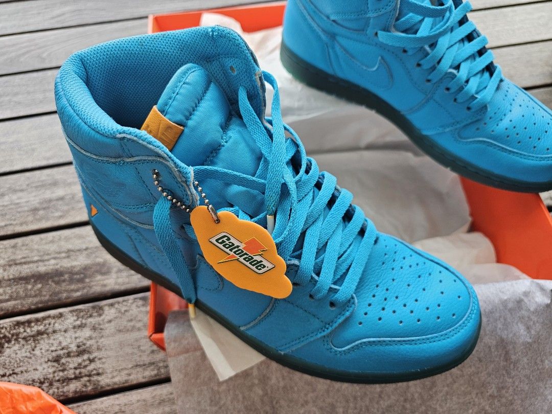 NIKE Air Jordan 1 Retro Blue Lagoon Men s Fashion Footwear Sneakers on Carousell