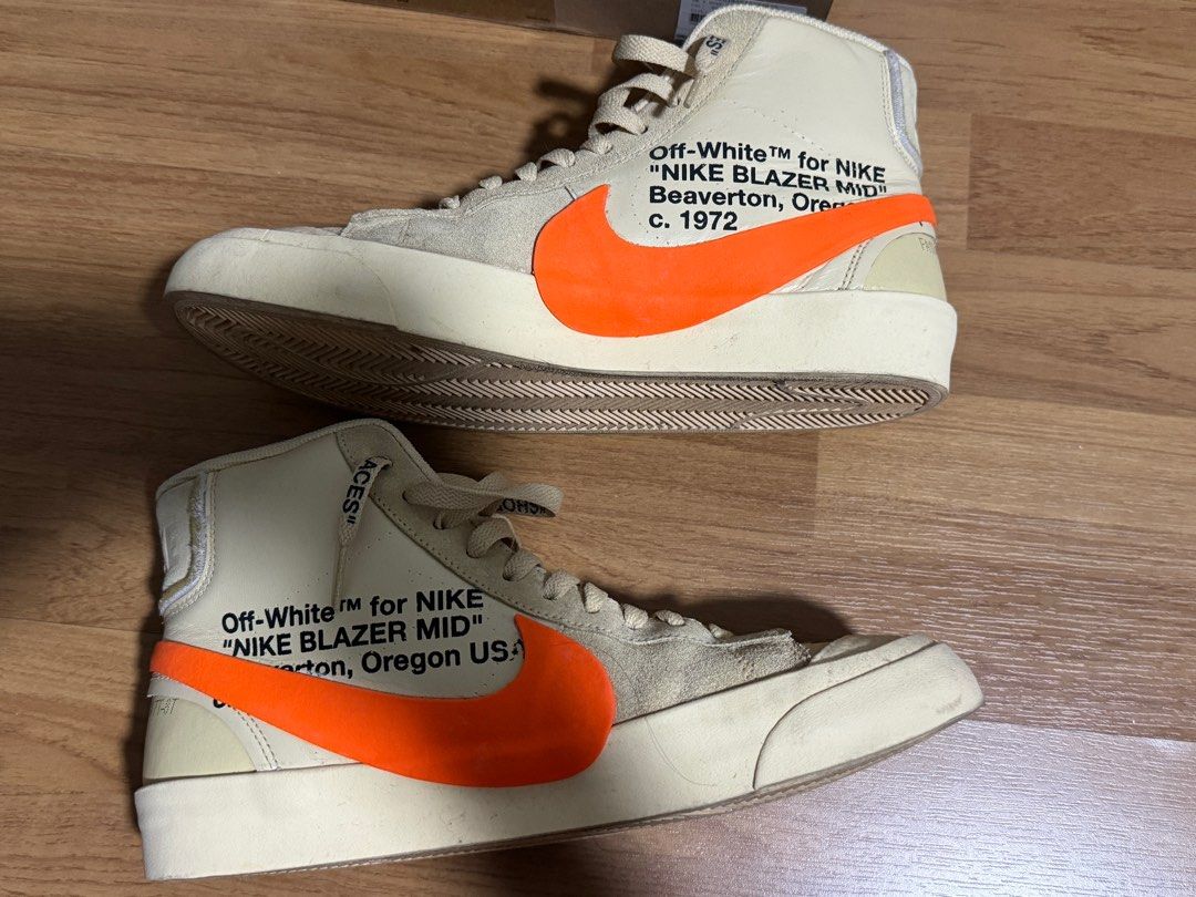 used off white blazers