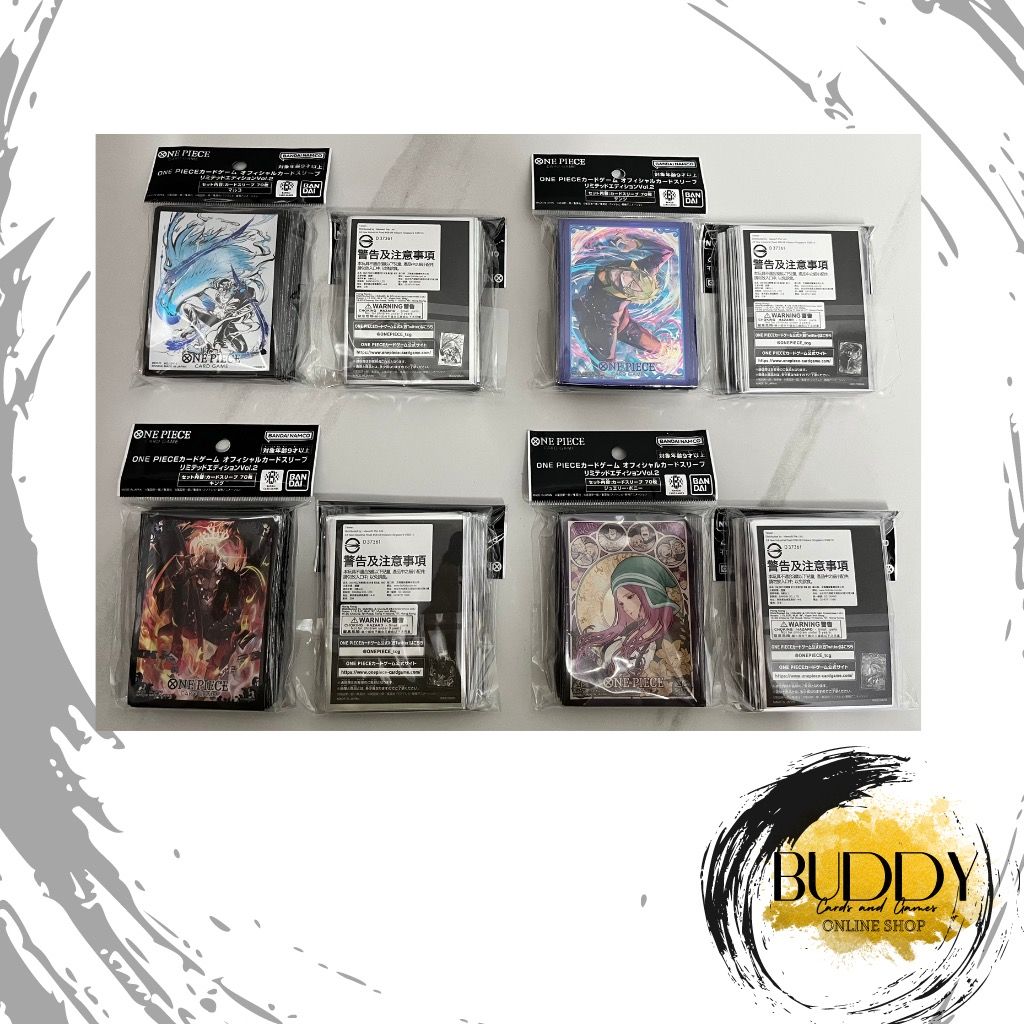 official card sleeve limited edition vol 2 One Piece Sabo 70ct Card Sleeves, TCG+ Store Edition Vol.2