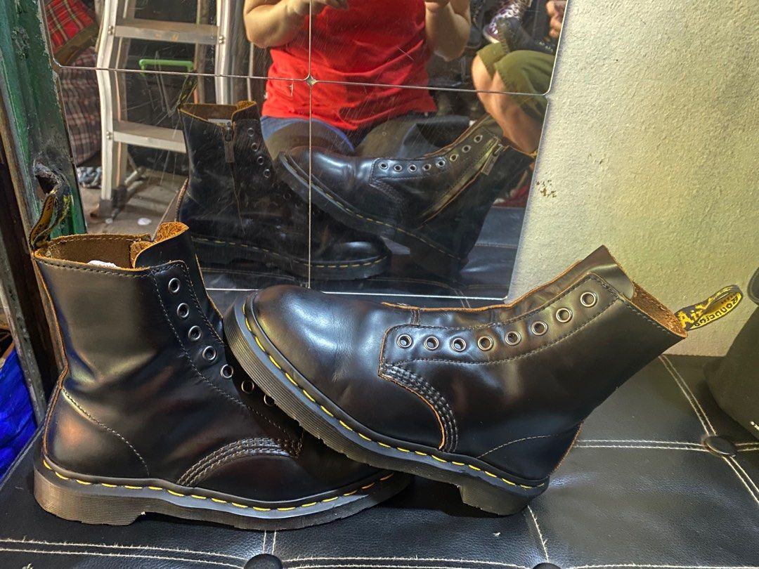 ORIGINAL Dr Martens 1460 Laceless UK4 Women s Fashion Footwear Boots on Carousell