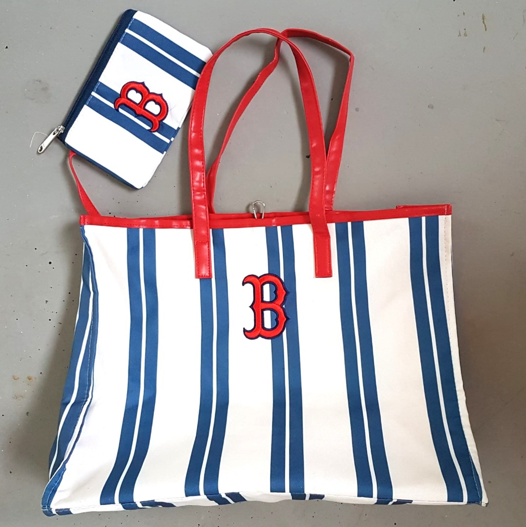 Original Major League Baseball Tote Bag USA 2 in 1 MLB Bag with Money Bag Duffel Shoulder Hand carry Hand Bag Timeless Classic Style Trendy Sophistication Model Catwalk Runway Luxury Lifestyle Pop