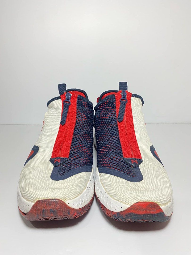 PG 4 USA (Category: Sneakers) located in Quezon City. Submitted by Tofulog (Listing ID 1324515203, Image 2). Description: PG4 USA -Size 12 US, perfect for size 11 (snug fit) -8.5/10 condition -honest issue: minor sole sep, need reglue on the toe part (right pair only), still wearable, see pics for details -no other issue -no box, pair only -2,500 php negotiable loc: la huerta, paranaque.