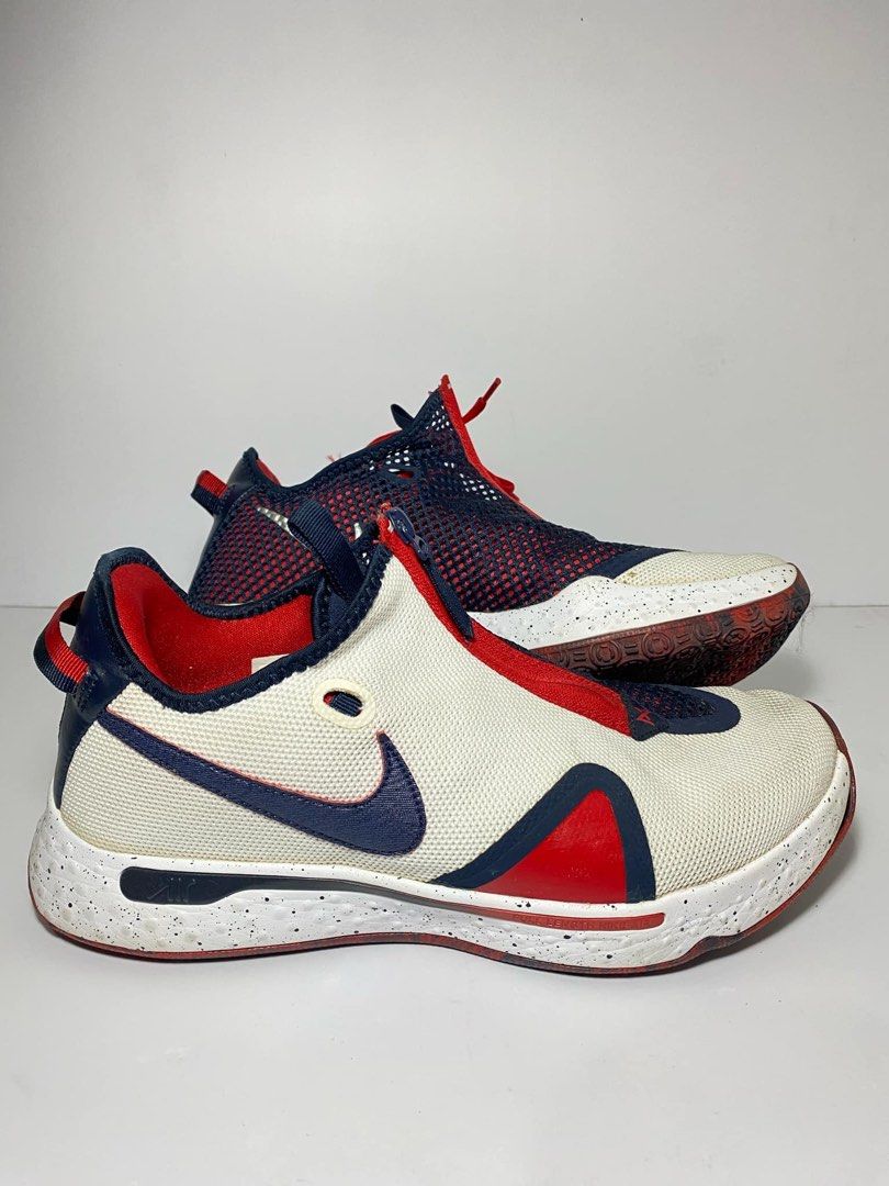 PG 4 USA (Category: Sneakers) located in Quezon City. Submitted by Tofulog (Listing ID 1324515203, Image 1). Description: PG4 USA -Size 12 US, perfect for size 11 (snug fit) -8.5/10 condition -honest issue: minor sole sep, need reglue on the toe part (right pair only), still wearable, see pics for details -no other issue -no box, pair only -2,500 php negotiable loc: la huerta, paranaque.