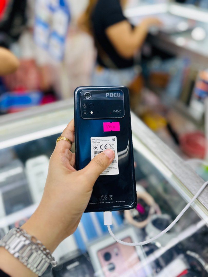 Poco M4 Pro 8/256GB OPENLINE GLOBAL NO ISSUES 98% smooth unit onky (Category: Xiaomi) located in San Juan City. Submitted by saabangadgetshop (Listing ID 1324522046, Image 2). Description: Onhand | Pre-owned Poco M4 Pro 8/256GB OPENLINE NO HIDDEN ISSUES NO HISTORY OF REPAIR 99%Smooth TEST TO SAWA RESET ALL YOU WANT NOT REFURBISHED AUTHENTIC PHONE ALL WORKING Mode of Payment : ⬇️ ▪️Cash ▪️Bank Transfer ▪️Gcash 📍Installment available here thru: 📍