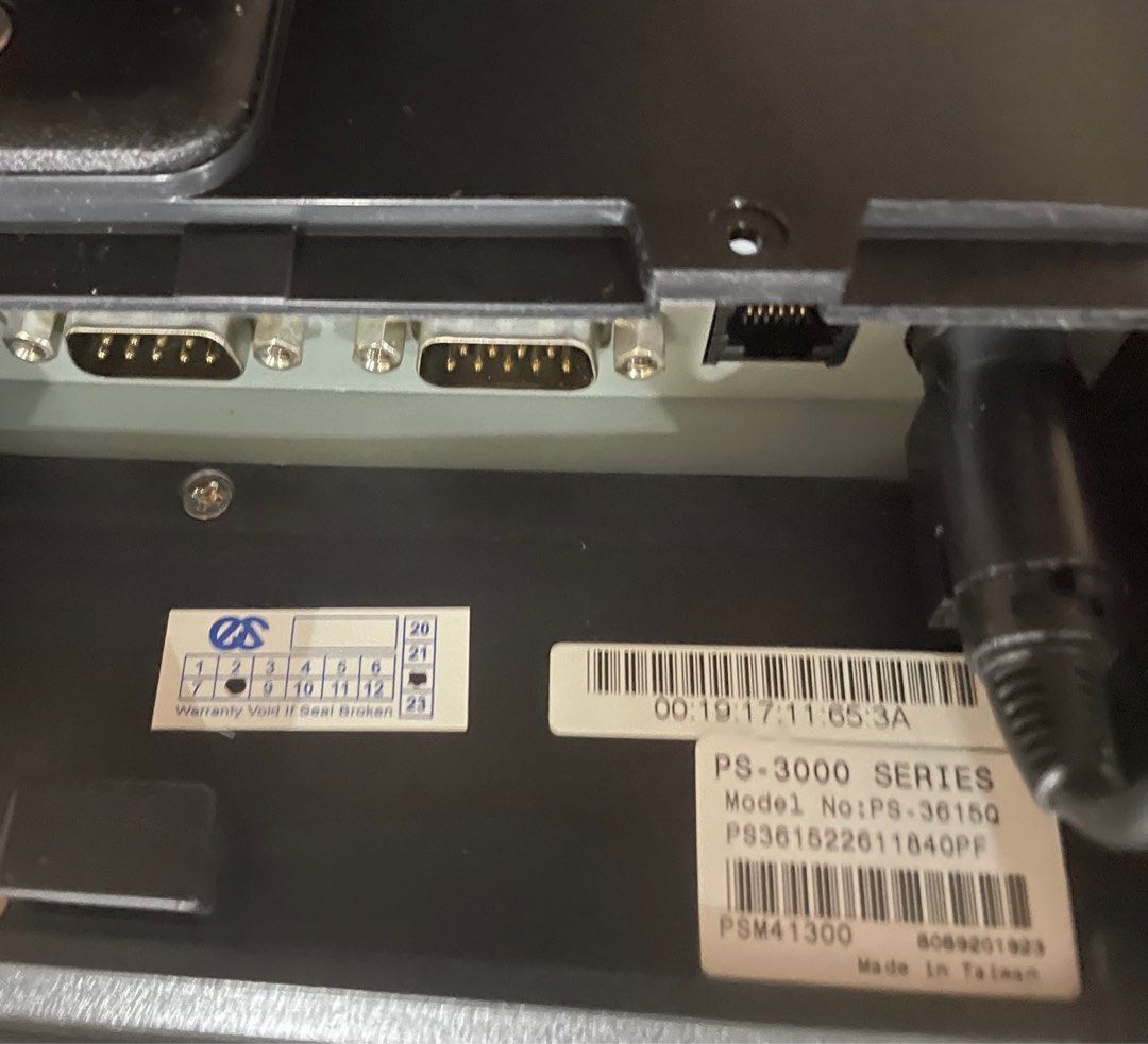 Posiflex PS 3615 Fanless Touch POS Terminal Computers Tech Office Posiflex Ps 3615 Fanless Touch Pos Terminal Computers Tech Office