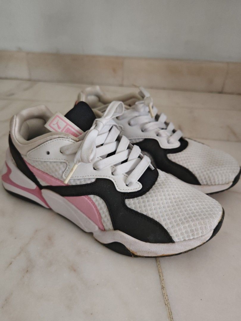 PUMA Nova 90s Bloc Women s Trainers 369486 Women s Fashion Footwear Sneakers on Carousell