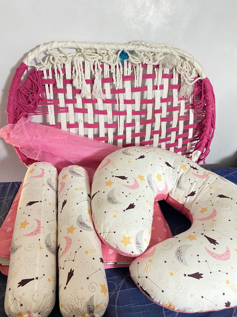 Reversible baby bed set w/duyan kulambo (Category: Announcements) located in Manila. Submitted by sbliss.luxe (Listing ID 1324460492, Image 1). Description: Di mshado nagamit Duyan , Kulambo kasama ndin sa set 🙂.