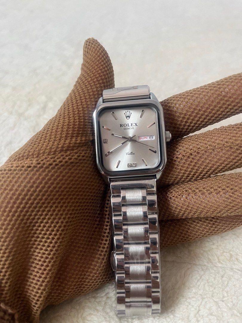 Rolex geneve cellini silver store