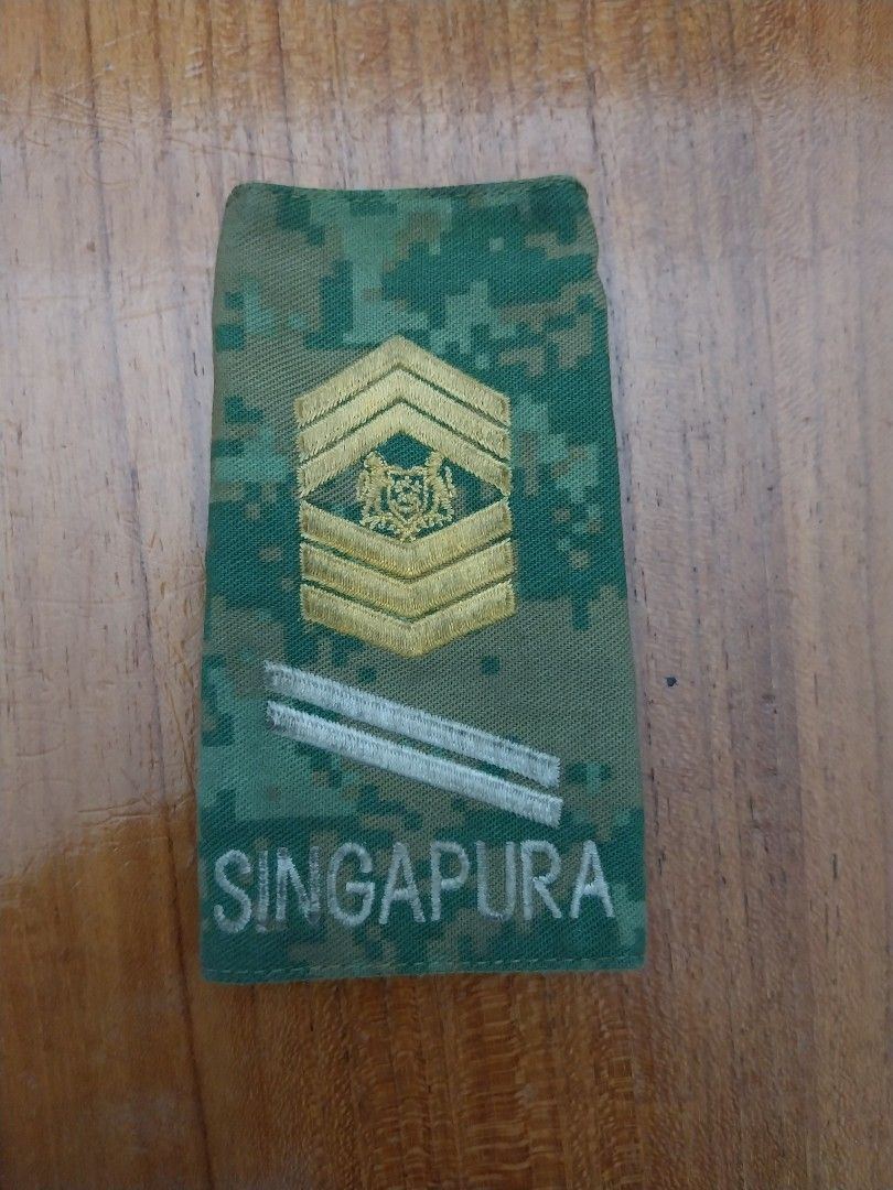 SAF SCT Rank, Hobbies & Toys, Memorabilia & Collectibles, Vintage ...