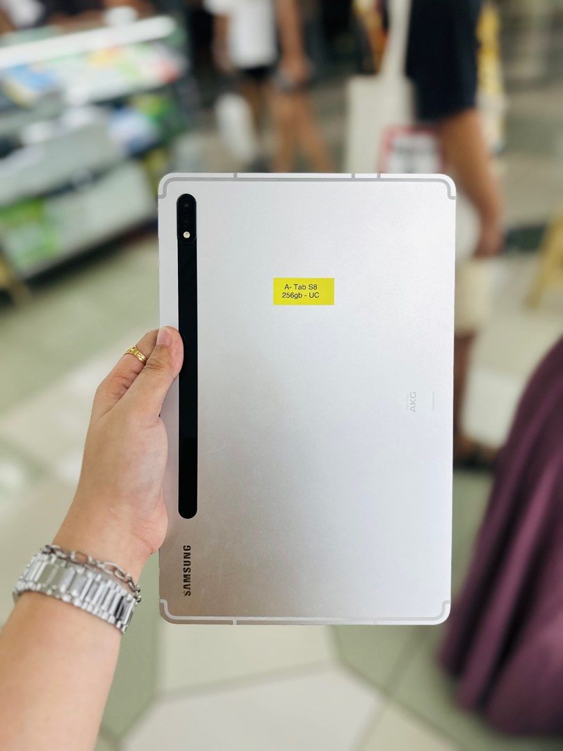 Samsung tab s8 8/256GB OPENLINE NO ISSUES WITH CHARGER ONLY (Category: Samsung) located in San Juan City. Submitted by saabangadgetshop (Listing ID 1324513621, Image 2). Description: Onhand | Pre-owned Samsung Tab S8 5G 8/256GB OPENLJNE WITH CHARGR ONLY OPENLINE NO HIDDEN ISSUES NO HISTORY OF REPAIR 99%Smooth TEST TO SAWA RESET ALL YOU WANT NOT REFURBISHED AUTHENTIC PHONE ALL WORKING Mode of Payment : ⬇️ ▪️Cash ▪️Bank Transfer ▪️Gcash 📍Installme