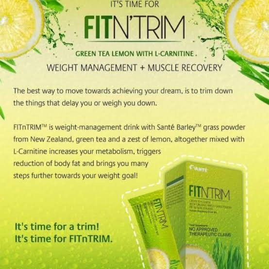 Santé fit n' trim (Category: Beverages) located in Cavite. Submitted by preloved_jrt (Listing ID 1324426522, Image 1). Description: .