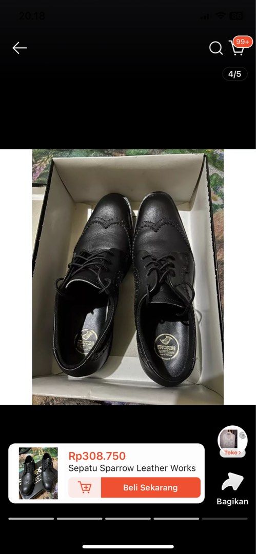 Sepatu Sparrow Leather Works Fesyen Pria Sepatu Sepatu Formal di Carousell