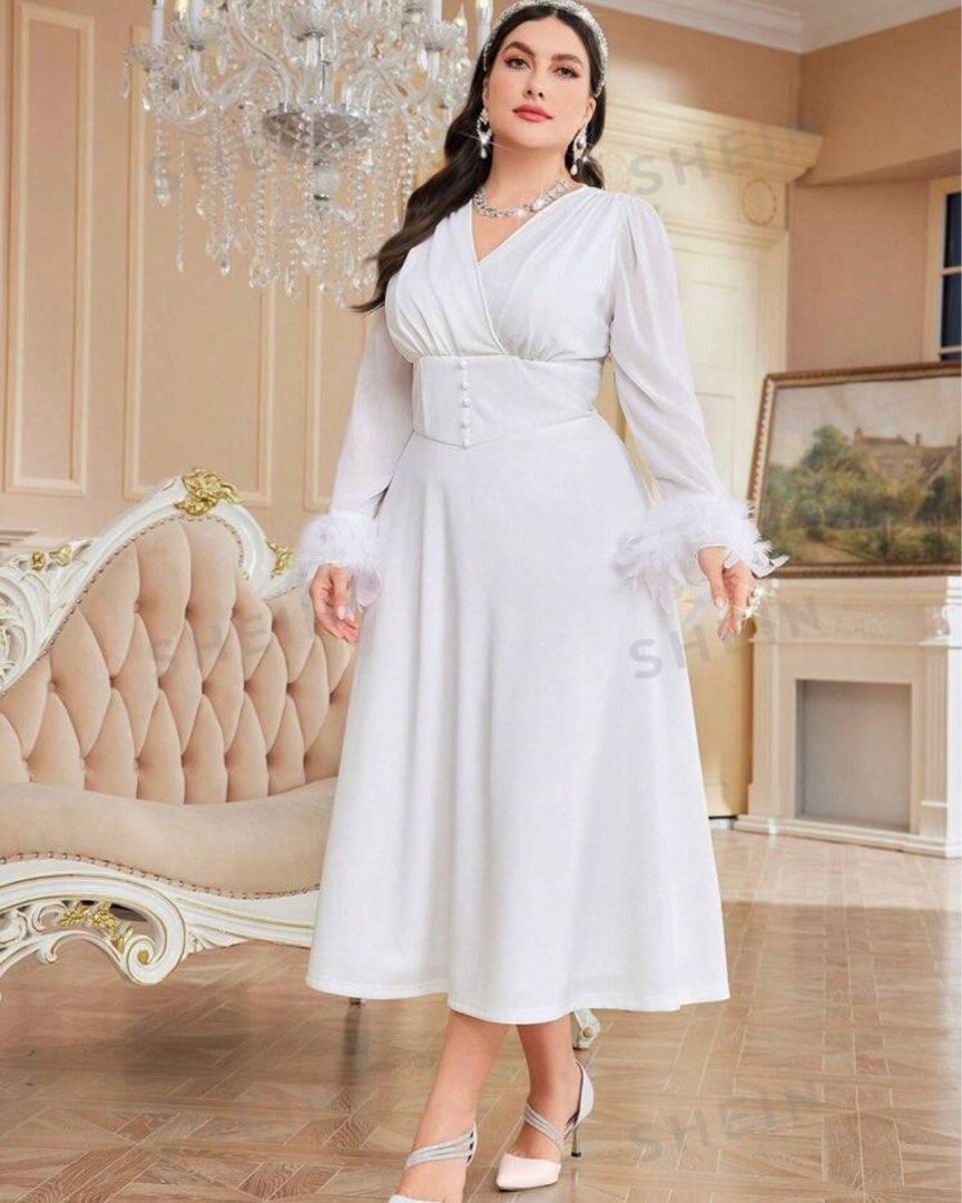 3xl white dress cheap