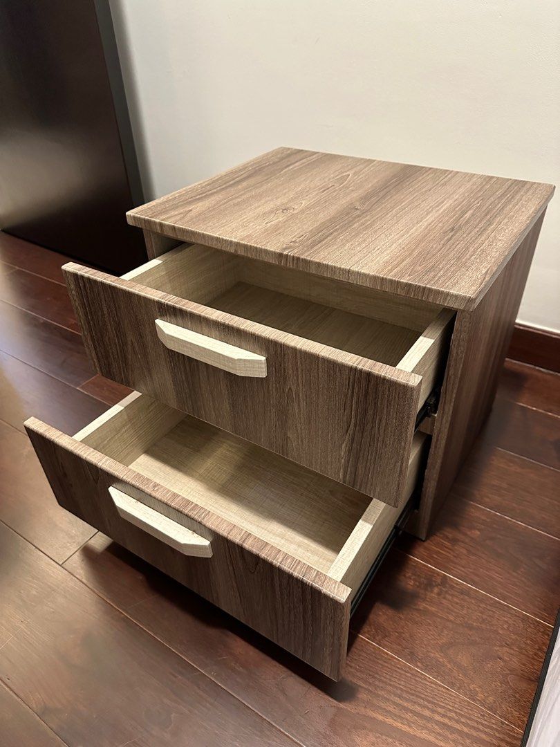 Solid wood side bed table (Category: Other Home Furniture) located in Kuala Lumpur. Submitted by bennylaubillion (Listing ID 1324533352, Image 1). Description: Size as photo Like very new .