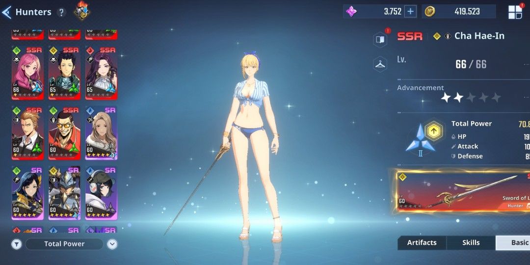 Solo leveling (Category: Game Gift Cards & Accounts) located in Niah. Submitted by boss_sukuNa (Listing ID 1324400831, Image 3). Description: solo leveling lvl 66.tired to many games to play.pm for more info.