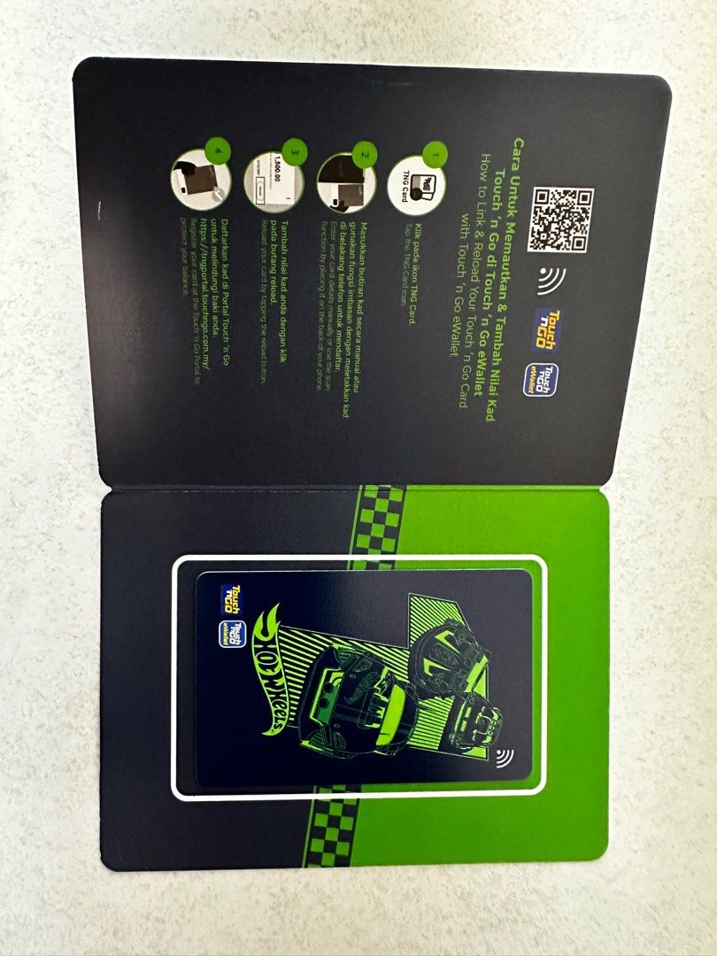 Touch N Go NFC Card - Limited Edition Hot Wheels, Hobbies & Toys, Toys ...