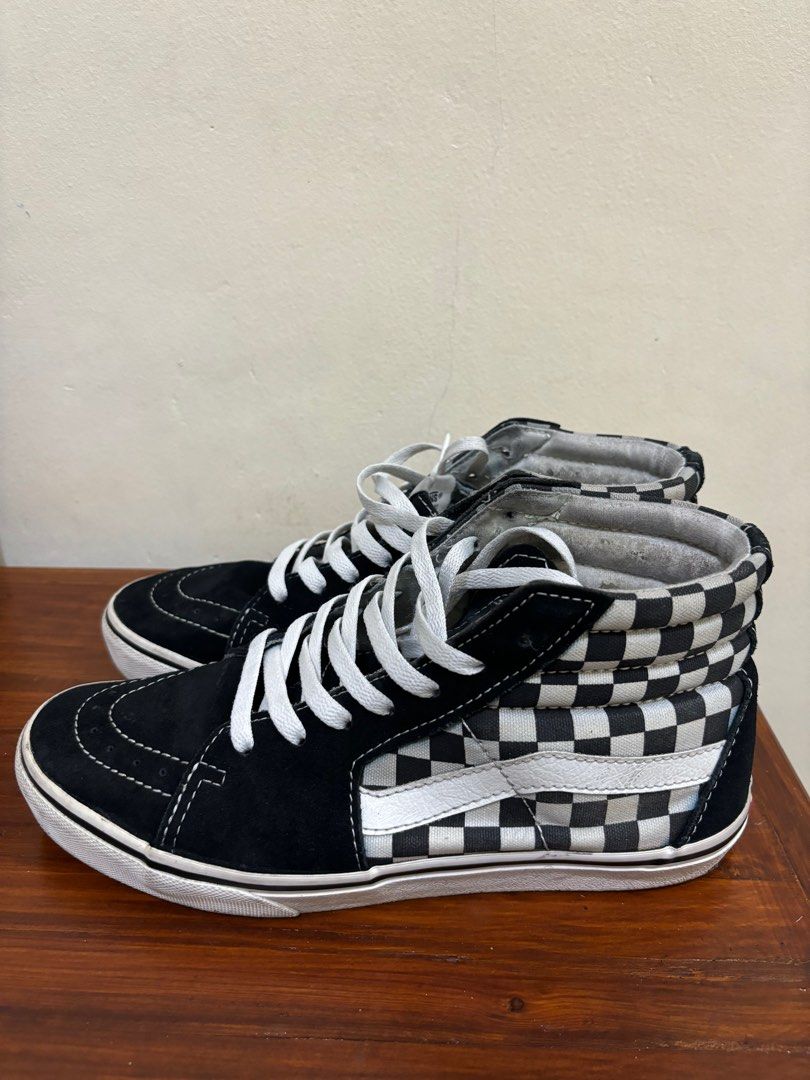 Vans SK8 Checkerboard Japan Market Fesyen Pria Sepatu Sneakers di Carousell