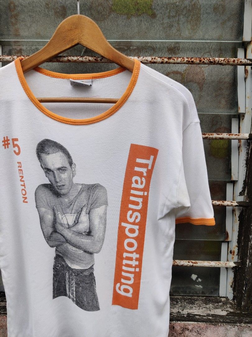 Vintage 90's Trainspotting Renton Punk Movie Promo Shirt, Men's