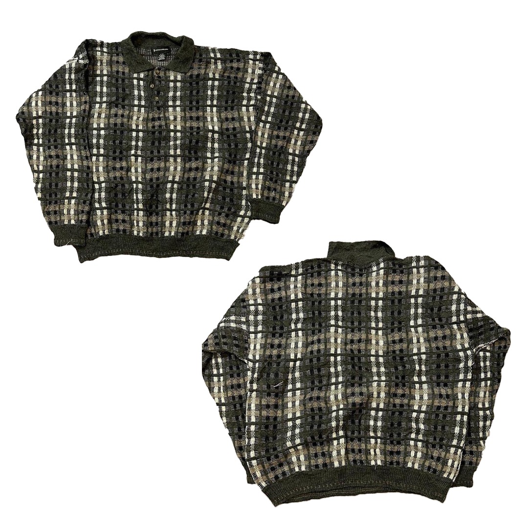 Vintage knitted jumper on sale