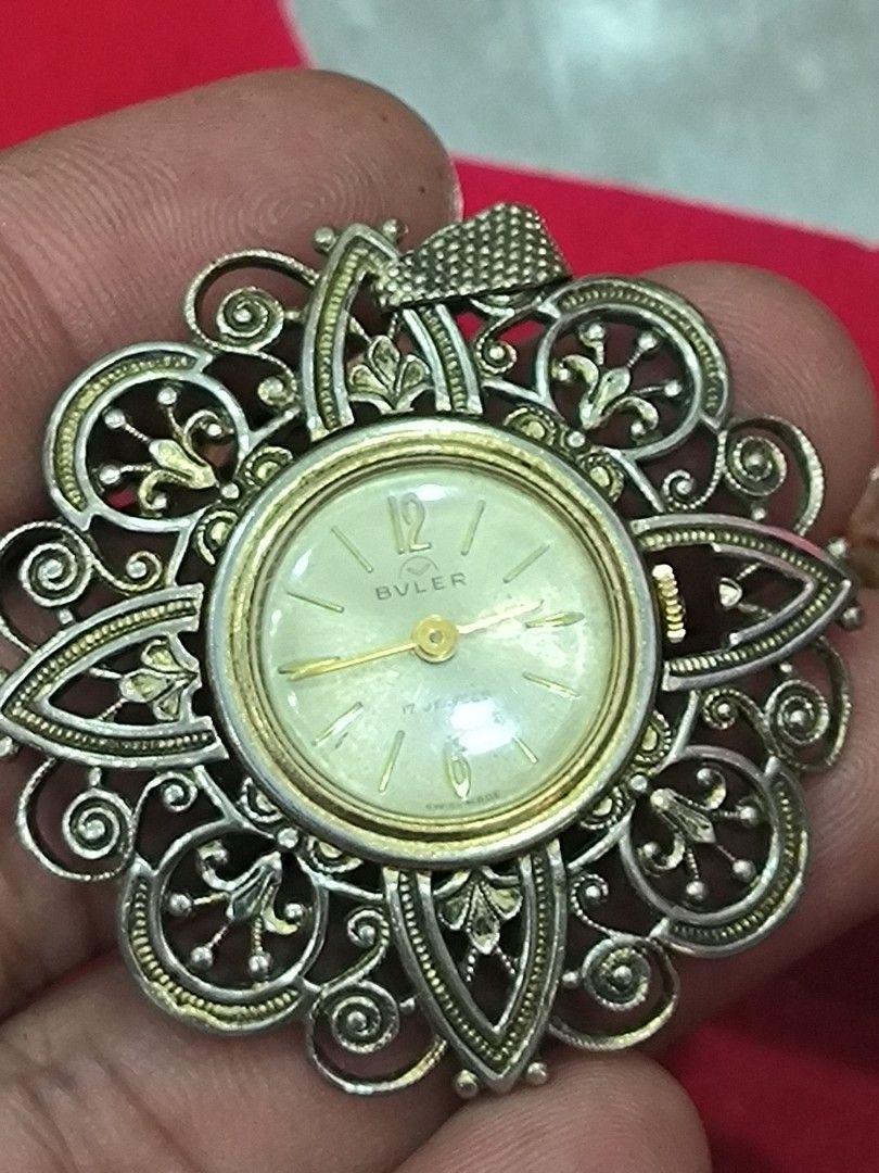 Vintage Buler pendant pocket watch