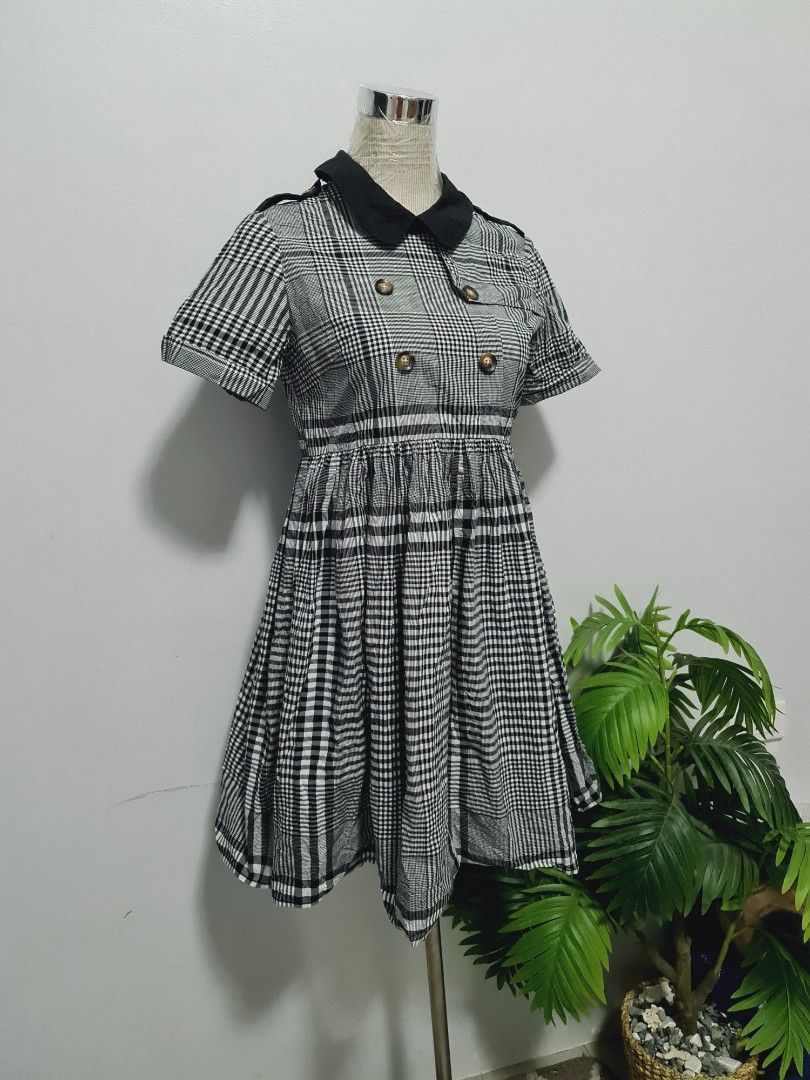 Vintage checkered dress 2025