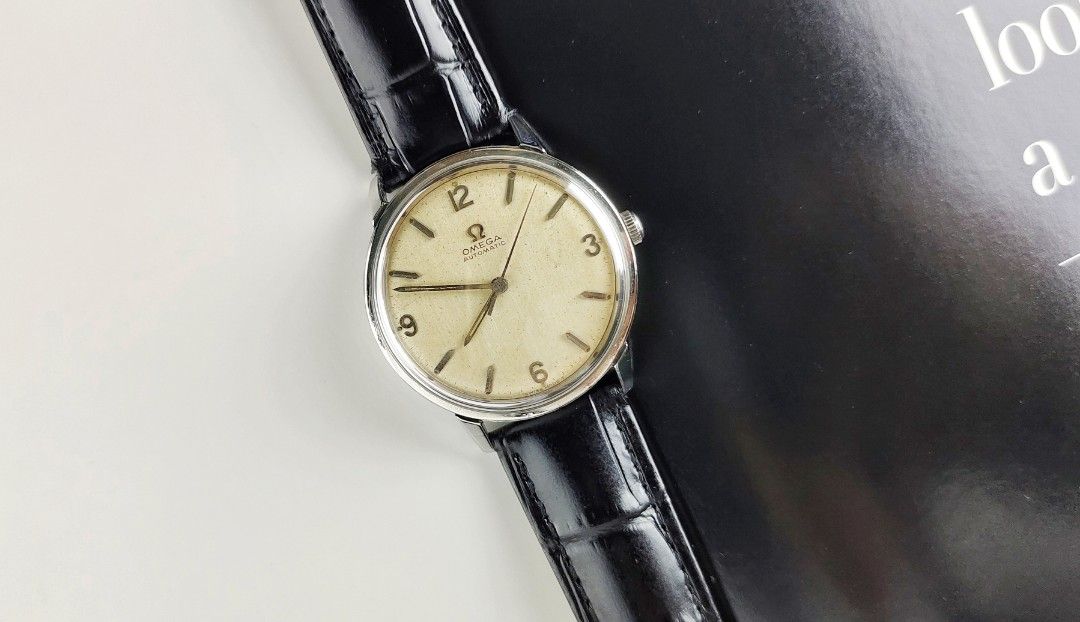 Vintage Omega (Category: Men's Watches) located in Manila. Submitted by ab.authentic.collection (Listing ID 1324532112, Image 3). Description: Available for Sale Vintage Omega - Ref. 165.002 - Cal. 550 - 34mm x 39mm from lugs to lugs - Automatic; Keeps time - Crown unsigned - Aftermarket leather strap fitted - With free travel leather pouch included - Unit only Open for Meetups (Sure buyer) Price: 33,000.