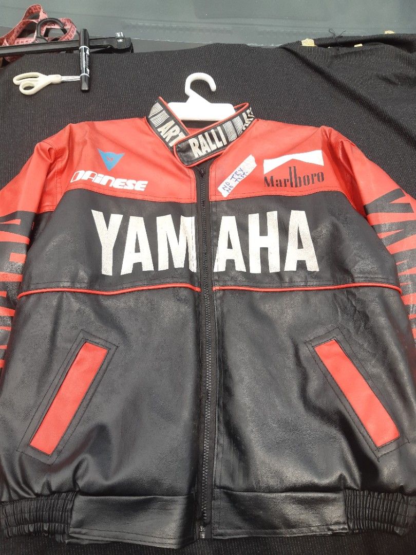 80s Marlboro YAMAHA vintage jacket Size L [Used VG] limited