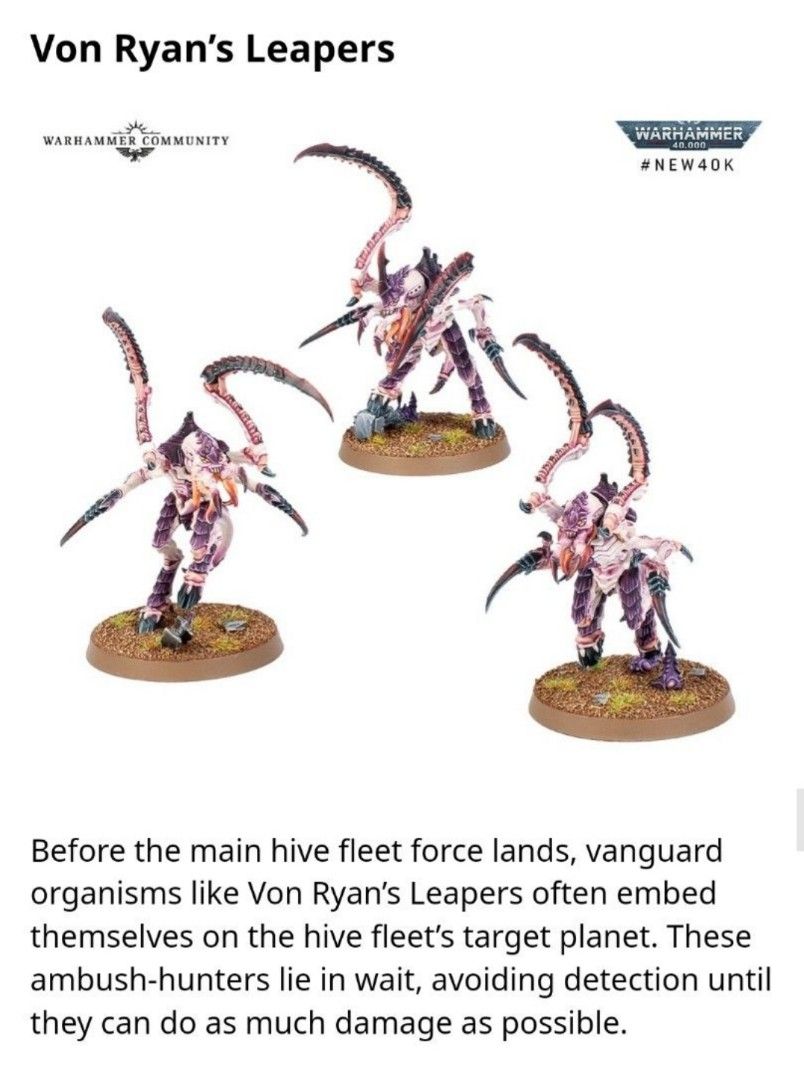 warhammer-40k-tyranid-von-ryan-leapers-hobbies-toys-toys-games-on