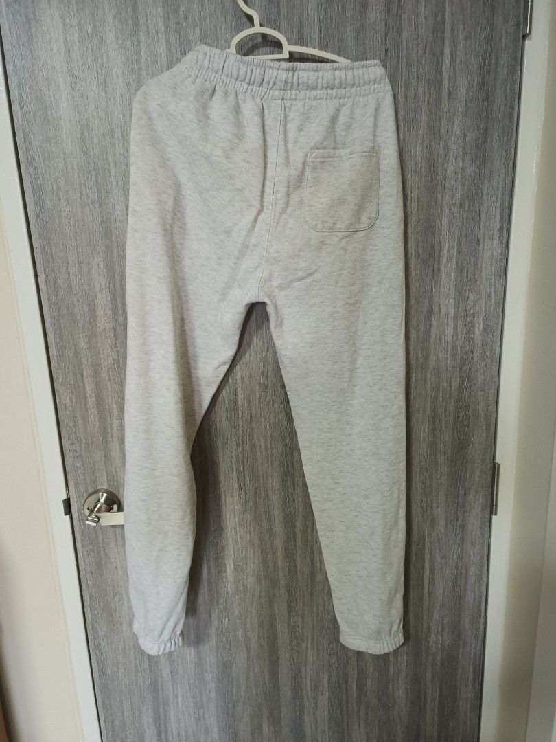 White Grey Primark Joggers Men s Fashion Bottoms Joggers on Carousell