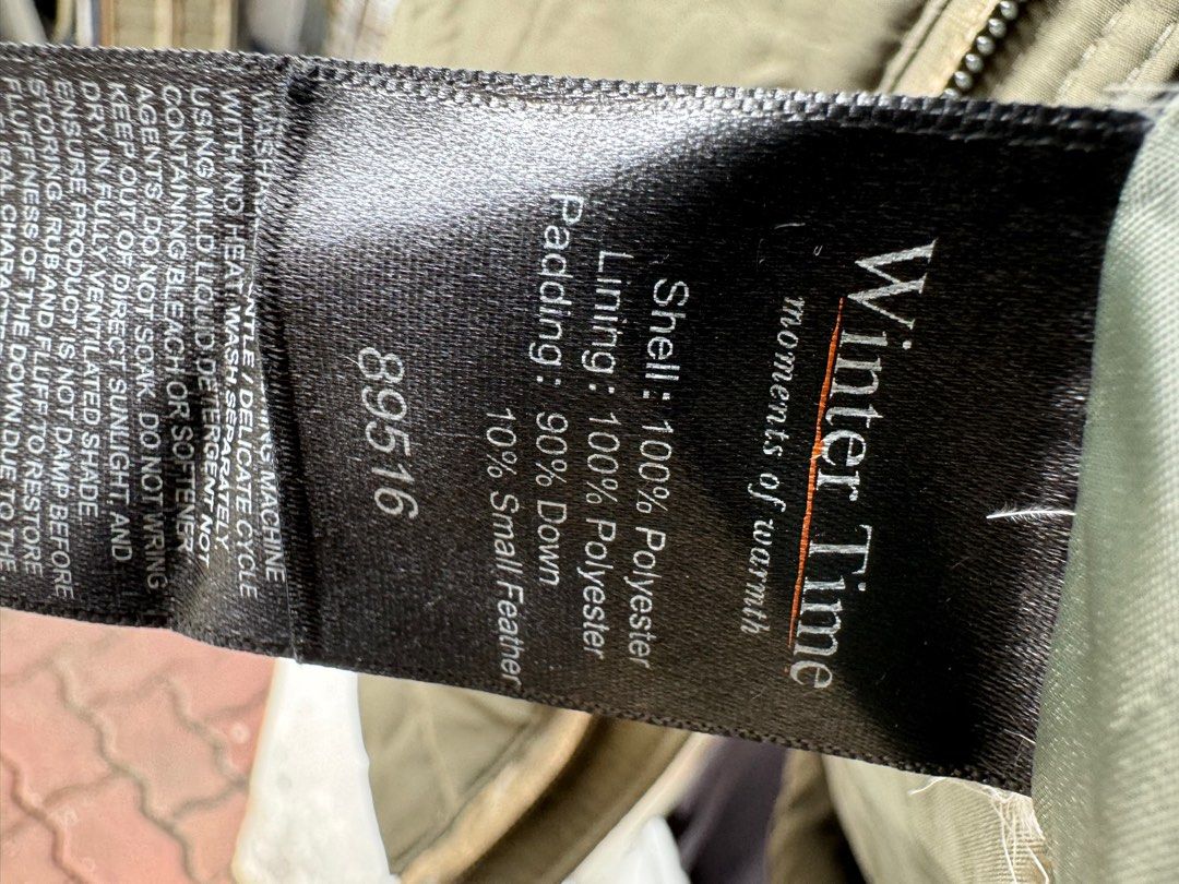 Winter Jacket (Category: Coats, Jackets and Outerwear) located in Singapore. Submitted by rodybo0 (Listing ID 1324465156, Image 4). Description: Used men’s padded winter long jacket from Winter Time..