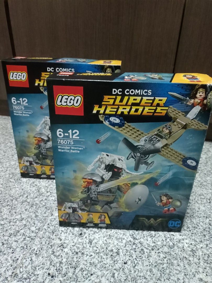 WTS Lego Wonder Woman Warrior Battle 76075 Hobbies Toys Toys Games on Carousell