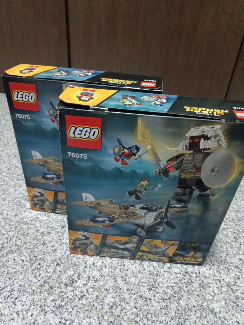 WTS Lego Wonder Woman Warrior Battle 76075 Hobbies Toys Toys Games on Carousell