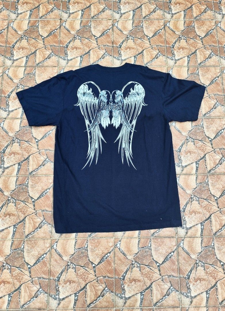 Y2K Shirt like Jnco Southpole Affliction Tapout Gothic Miami Ink  