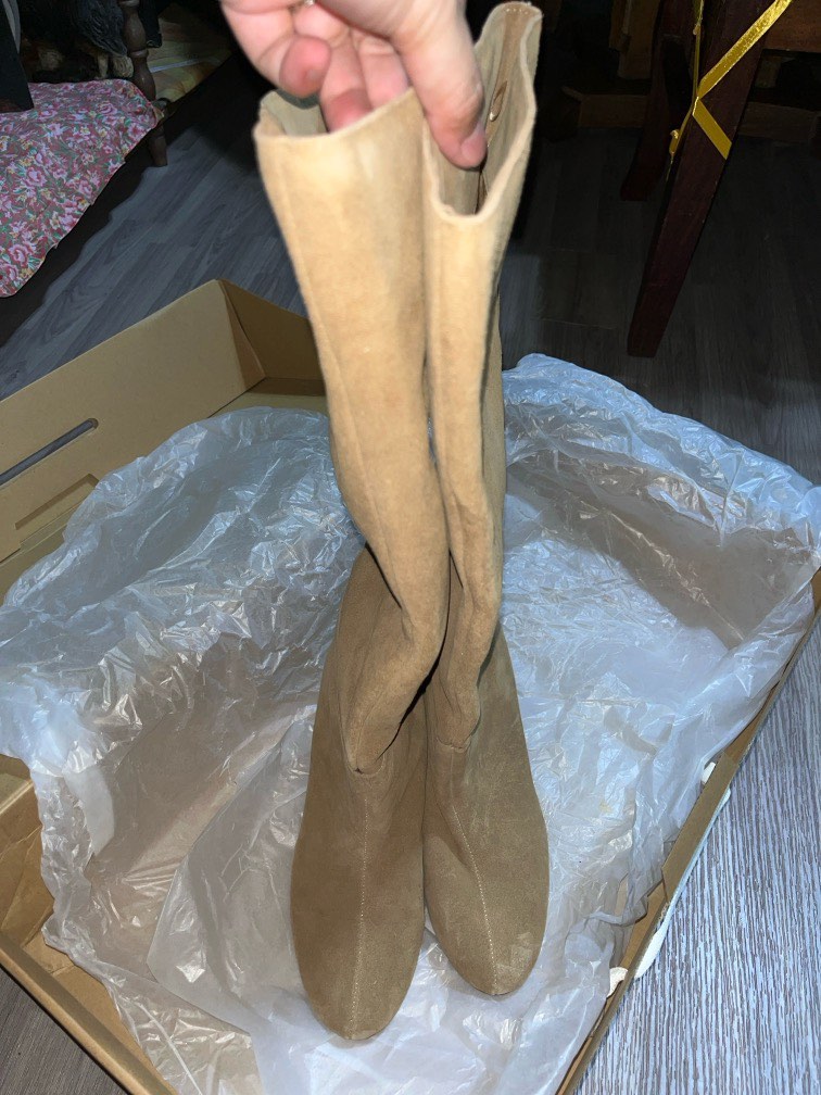 zara knee high boot