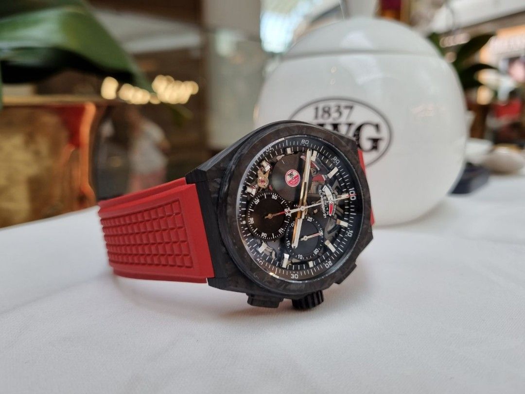 Zenith DEFY 21 CARBON Carl Cox El Primero Limited Edition 200 pcs SERVICED