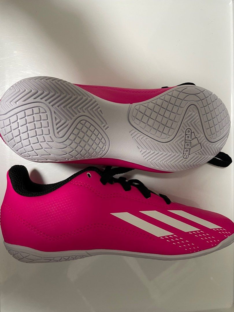 18.5cm Adidas Junior X Speedportal.4 Futsal Shoes Sports Equipment Sports Games Racket Ball Sports on Carousell