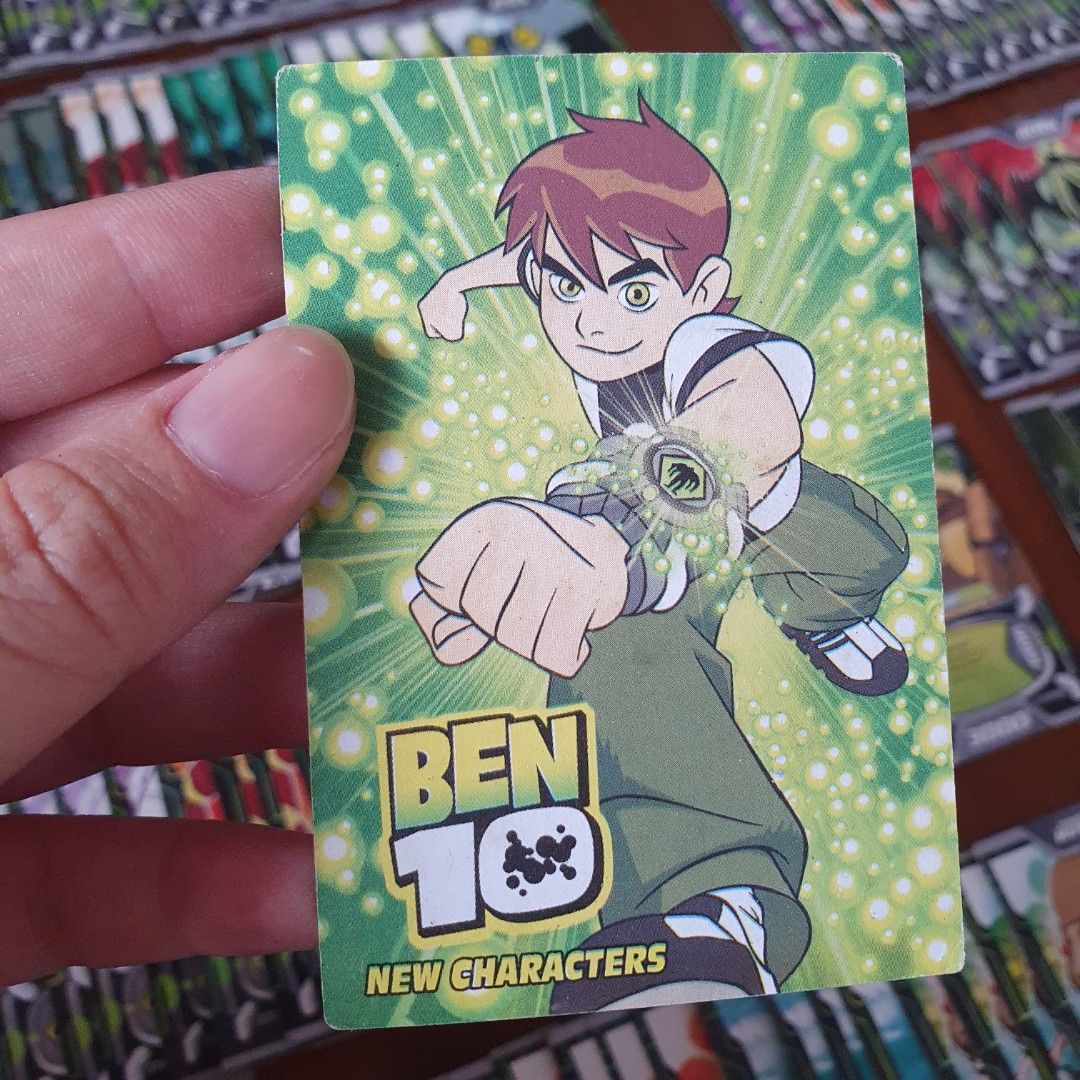 ben 10 holographic cards Vega7 The Ronin x Body Bag Ben