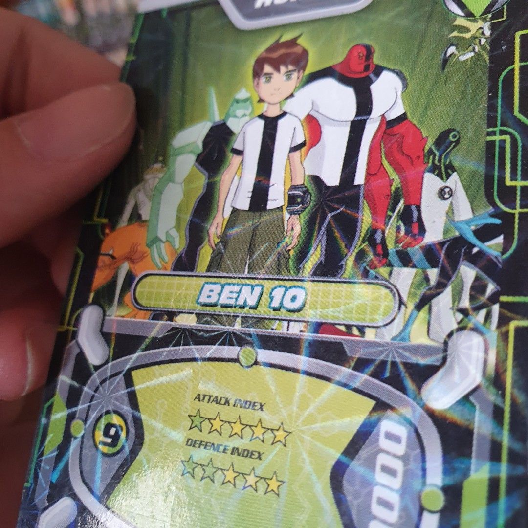 ben 10 holographic cards Everyday Cards (EDC's) – Big Idea Design LLC