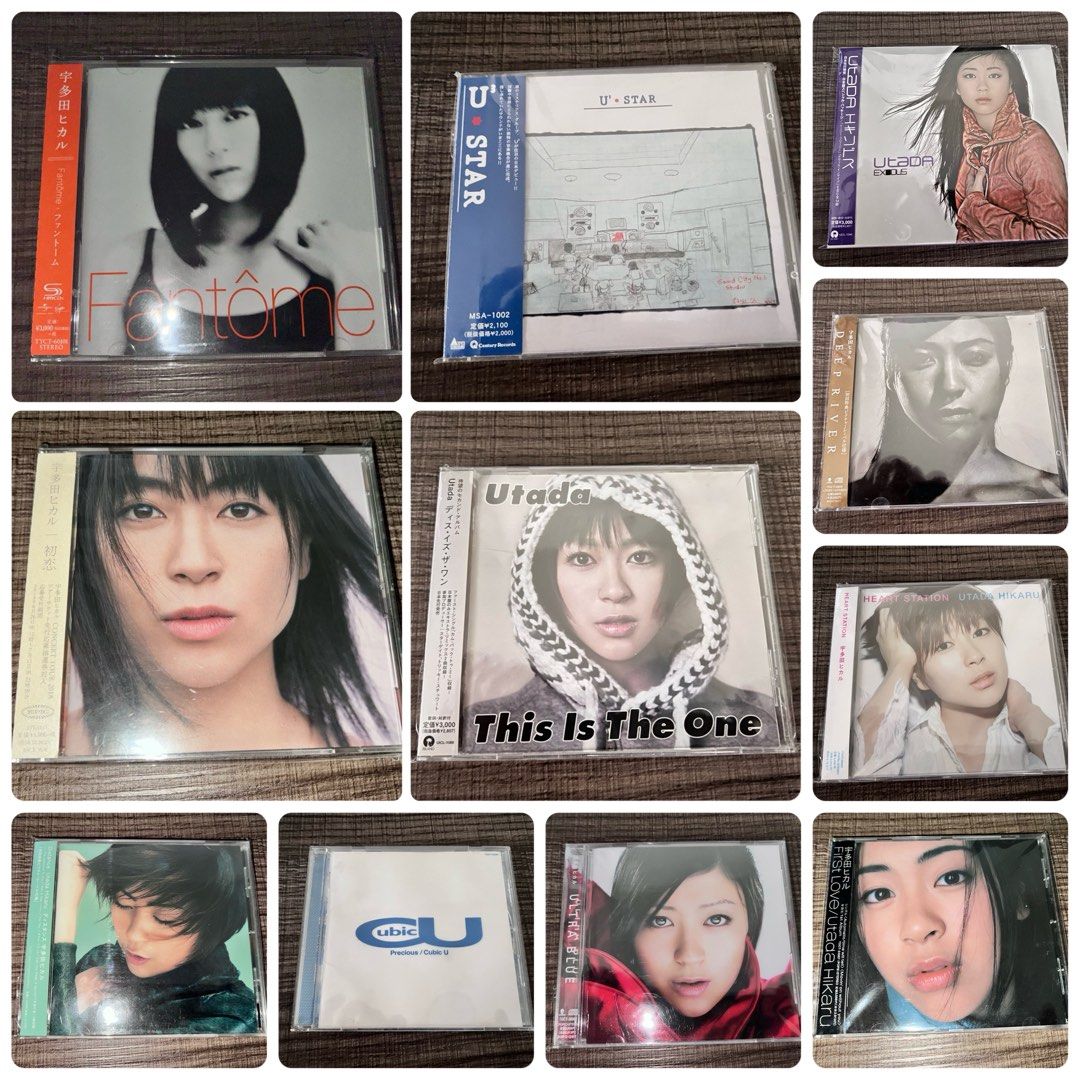 宇多田ヒカル　レコード9枚セット　まとめ売り 宇多田ヒカルレコード9枚セットまとめ売り