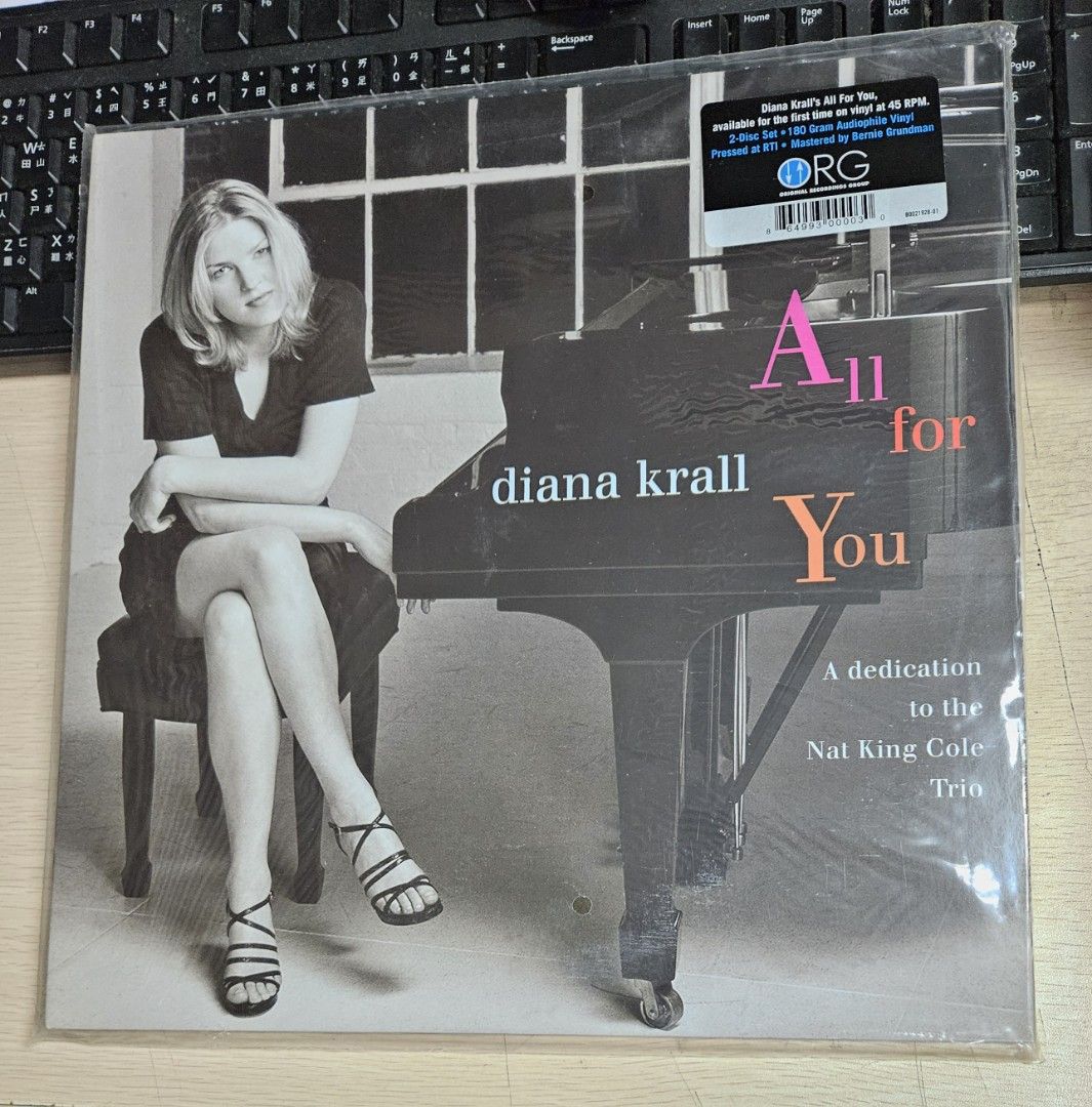 DIANA KRALL 2LP All for You US盤 VERVE DIANA KRALL 2LP All for You US盤 VERVE
