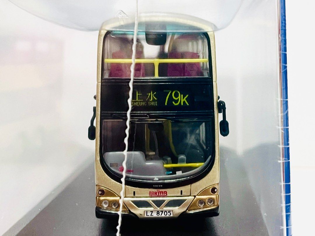 レア⭐︎士別軌道バス模型　模型　士別軌道 全新未開封九巴KMB Scale 1:76 1/76 比例富豪Volvo Super