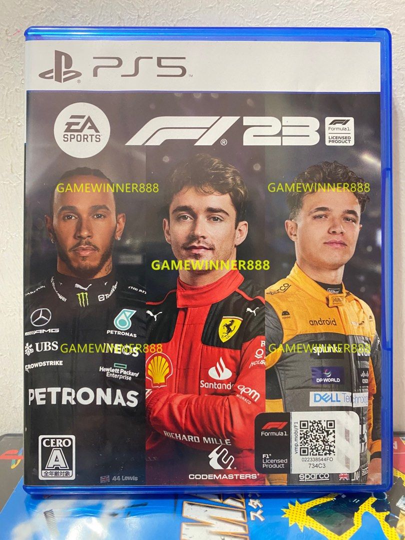 《今日快閃價》（中古二手）日版 PS5 遊戲 F1 23 世界一級方程式錦標賽2023 / F1 2023 一級方程式賽車2023 中英日文版