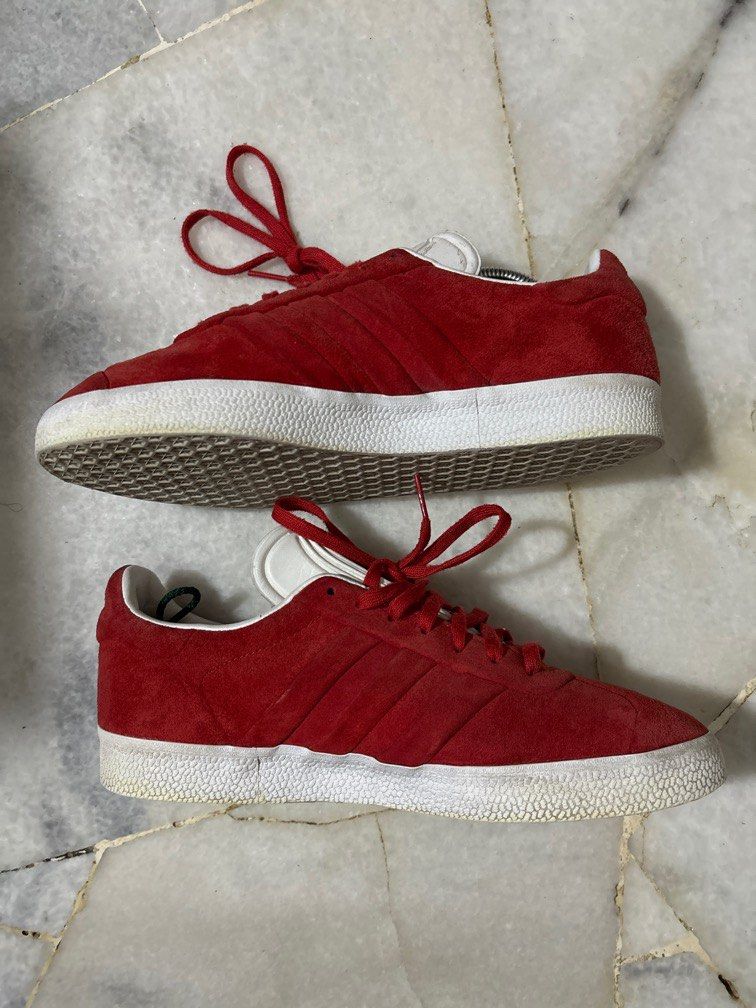 Adidas Originals Gazelle Stitch and Turn Red Suede US 7.5 BB6757