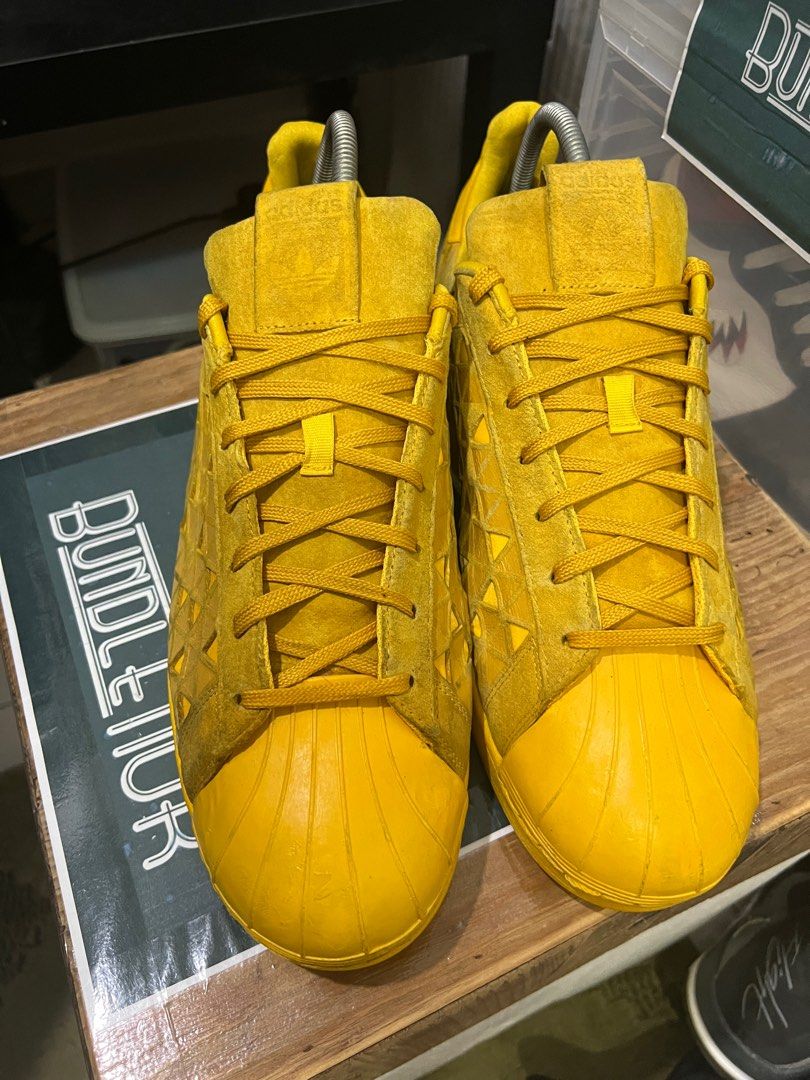 Adidas Superstar Xeno Spectrum Yellow 14.5UK Men s Fashion Footwear Sneakers on Carousell